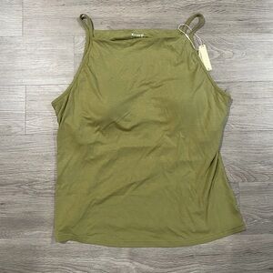 OGL Olive Green Women's Tank‎ Top Athletic Soft Casual